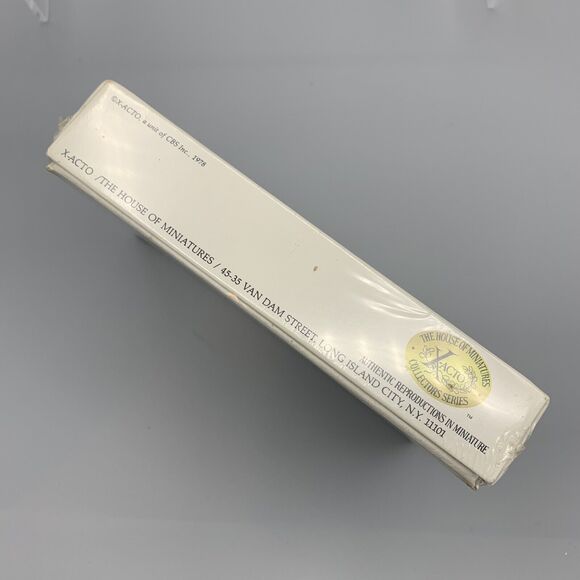 The House of Miniatures Queen Anne Table Dollhouse Kit 40038 X-ACTO Sealed NOS - Picture 8 of 8